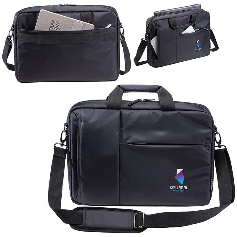 AeroLOFT&trade; Laptop and Tablet Organizer Bag Black