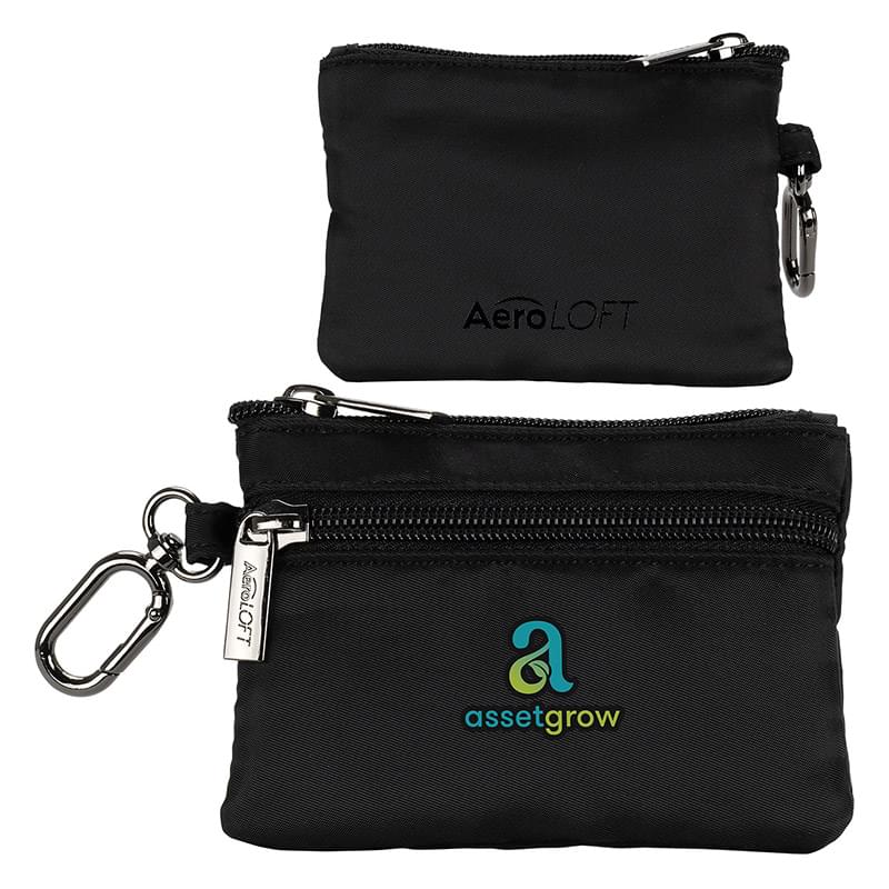 AeroLOFT Carabiner Zip Wallet