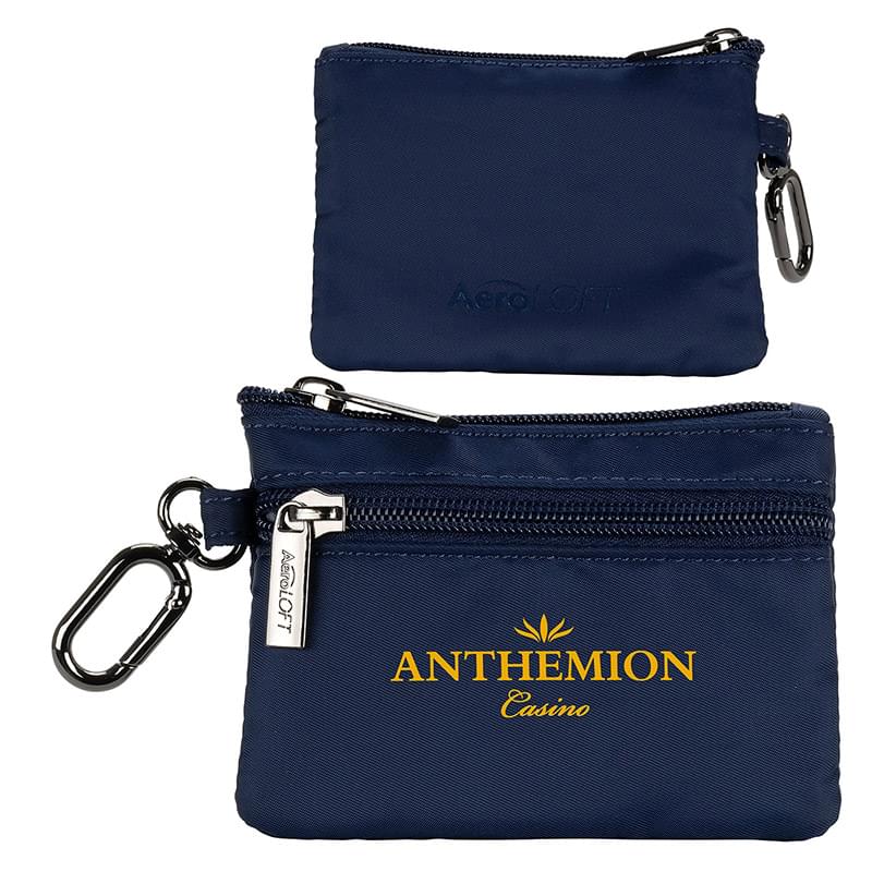 AeroLOFT Carabiner Zip Wallet