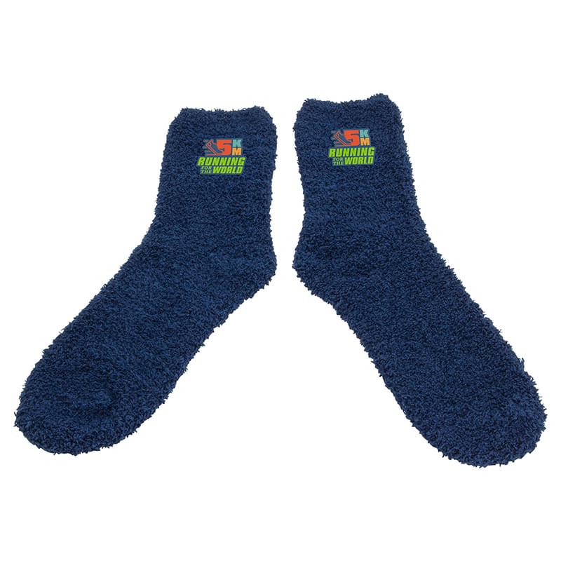 BeWell Cozy Comfort Socks Navy Blue