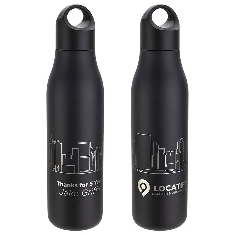 Senso ™ Classic 22 oz Insulated Stainless Steel Bottle Black