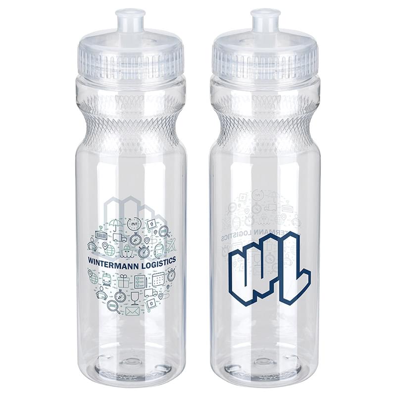 Prologue 28 oz PET Sports Bottle with Push-Pull Lid