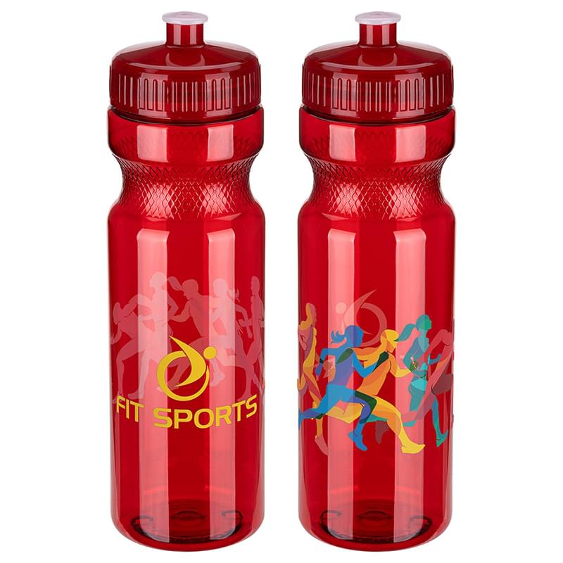 Prologue 28 oz PET Sports Bottle with Push-Pull Lid