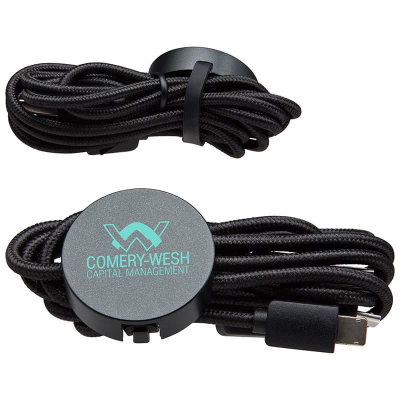 Triplex 3-in-1 Light-Up Charging Cable Black