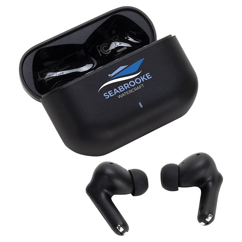 Sonoro Dual Microphone Noise Cancelling TWS Earbuds Black