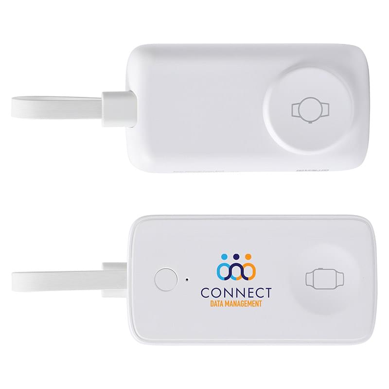 Baron 2000 mAh Power Bank w/Watch Charger & Cable