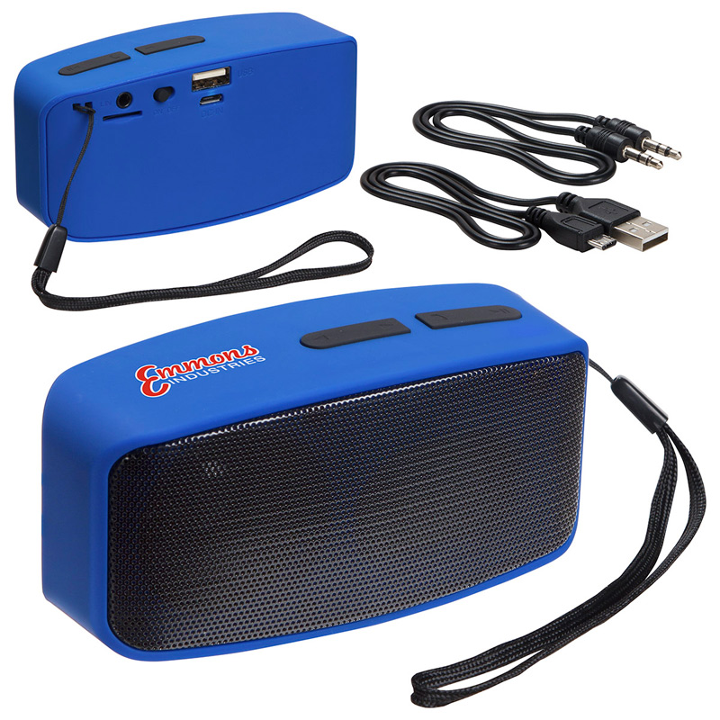 Sonic Sound Bluetooth Speaker with FM Radio & Mic