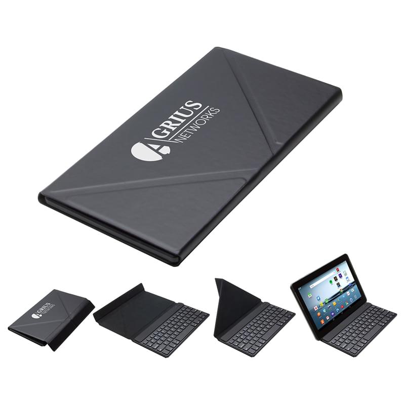 Compact Wireless Keyboard with Stand
