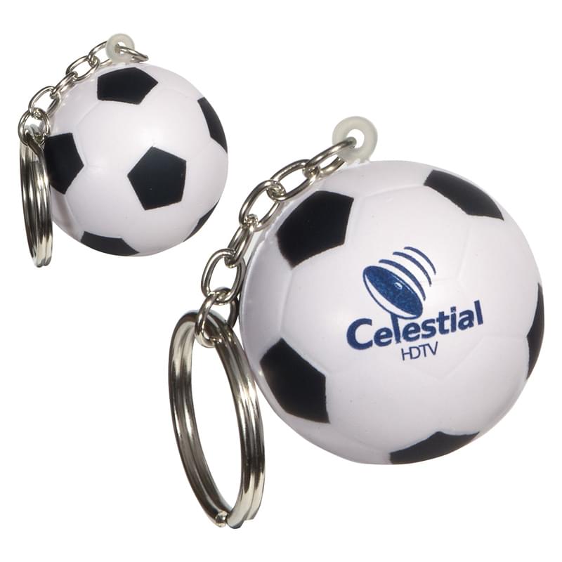 Keychain, Soccer Ball Stress Relievers