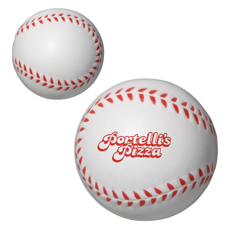 Slo-Release Squishy Baseballs - White