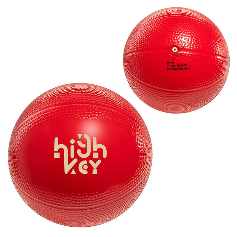 Basketball 4" Vinyl Sports Ball