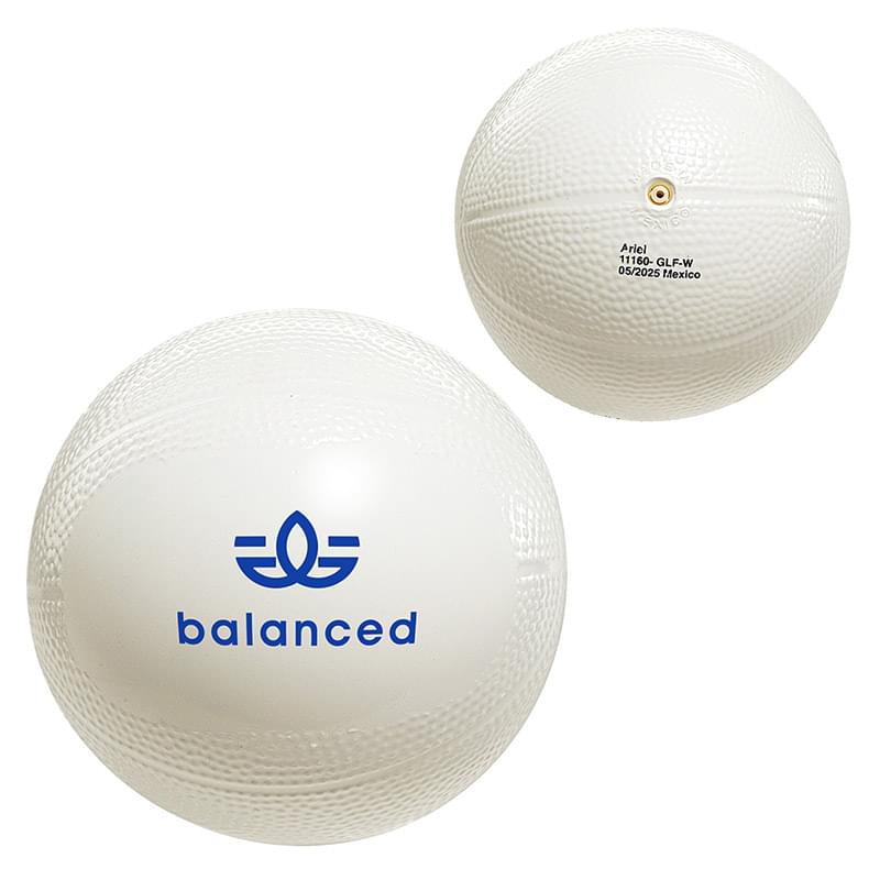 Basketball 4" Vinyl Sports Ball