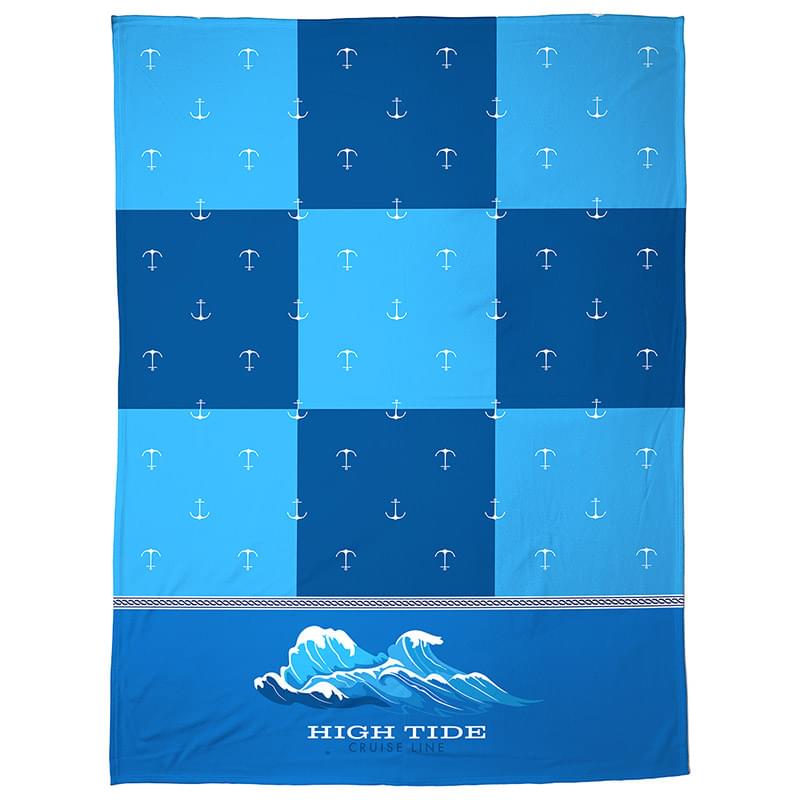 Polar Fleece 60"x 80 300GSM Blanket - Full Color