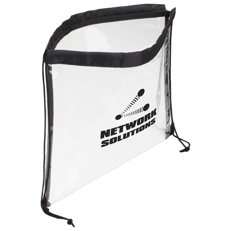 Clear Bag with Drawstring