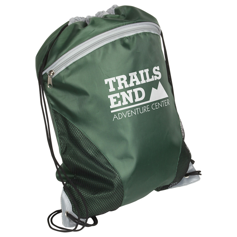 Cyclone Mesh Curve Drawstring Backpack