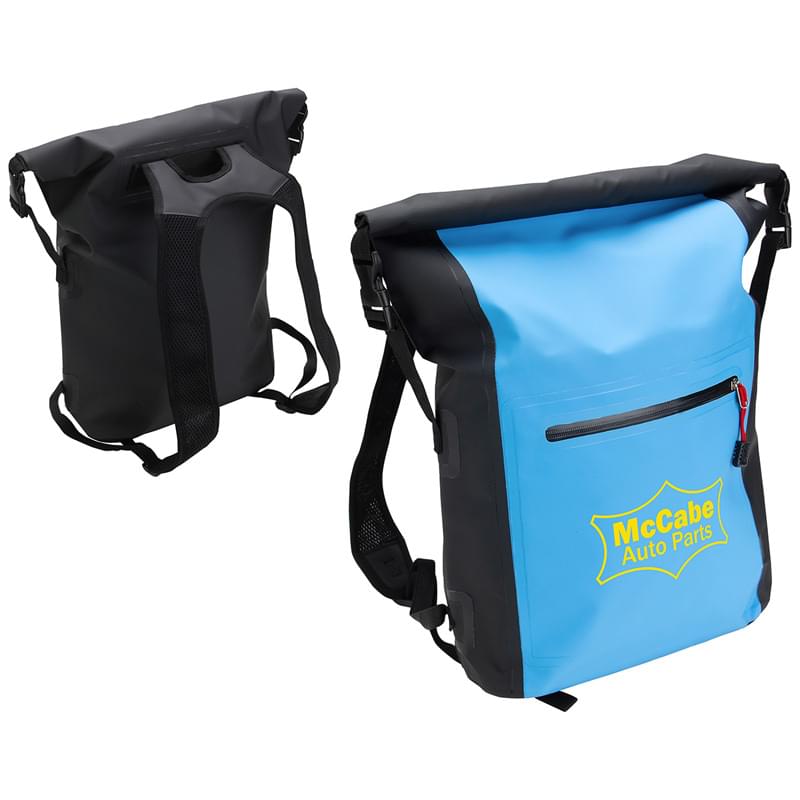 25 Liter Waterproof Backpack Aqua Blue