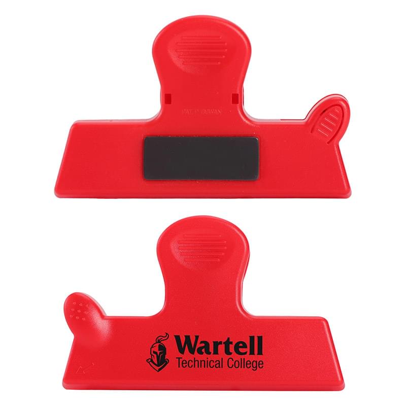 Gripper Magnetic Bag Clip With Knife Opener