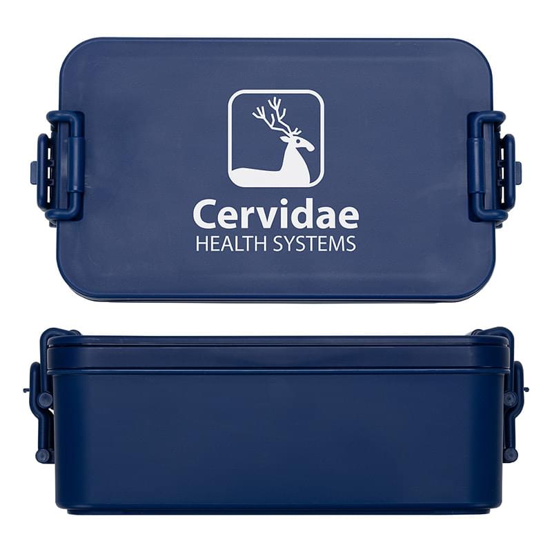 Canteen Stackable Lunch Box With Utensils