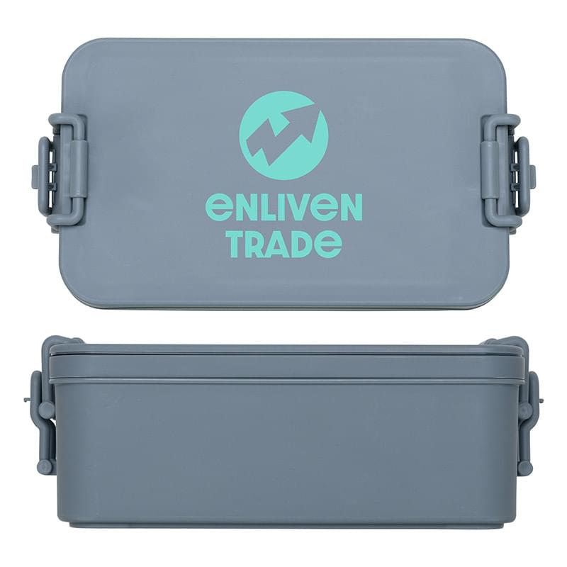 Canteen Stackable Lunch Box With Utensils