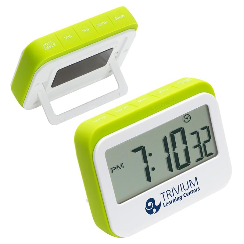 Soft Touch Widescreen Kitchen Timer/Clock
