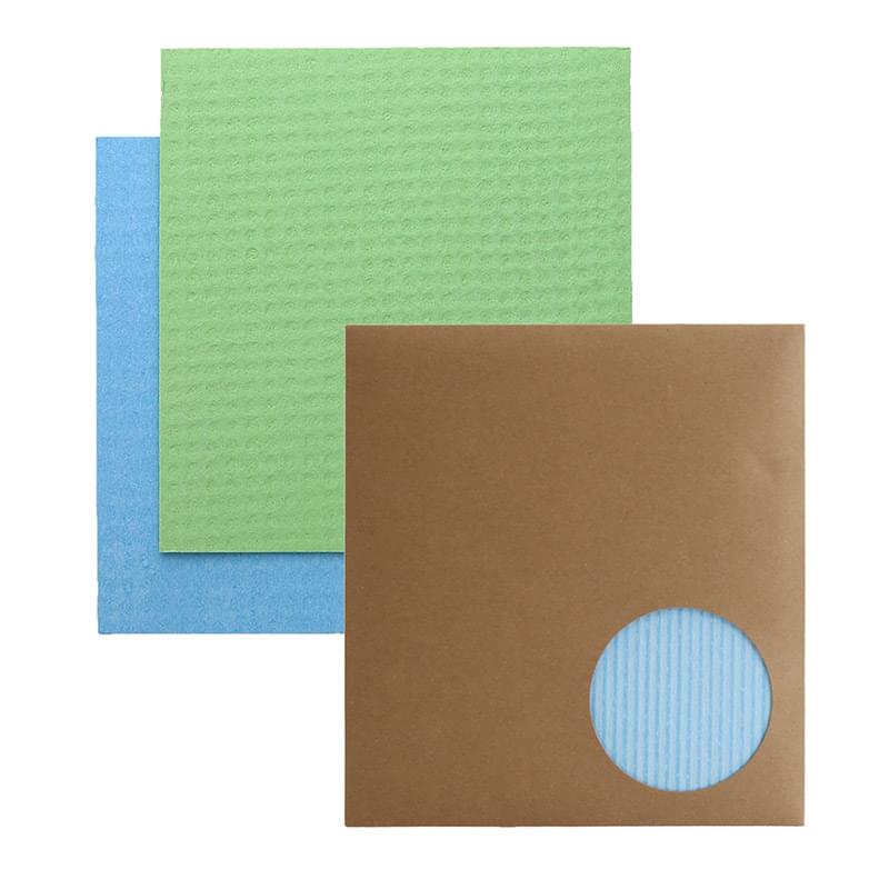Swedish All-Natural Dishcloths Blue/Green