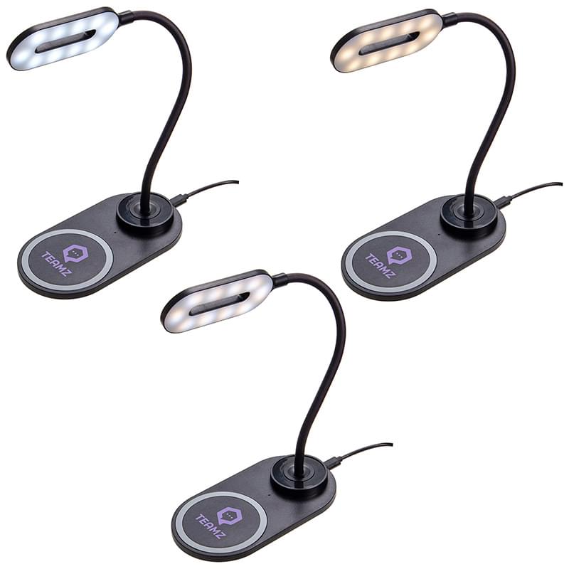 Nova Adjustable Desk Lamp w/ Wireless Charger