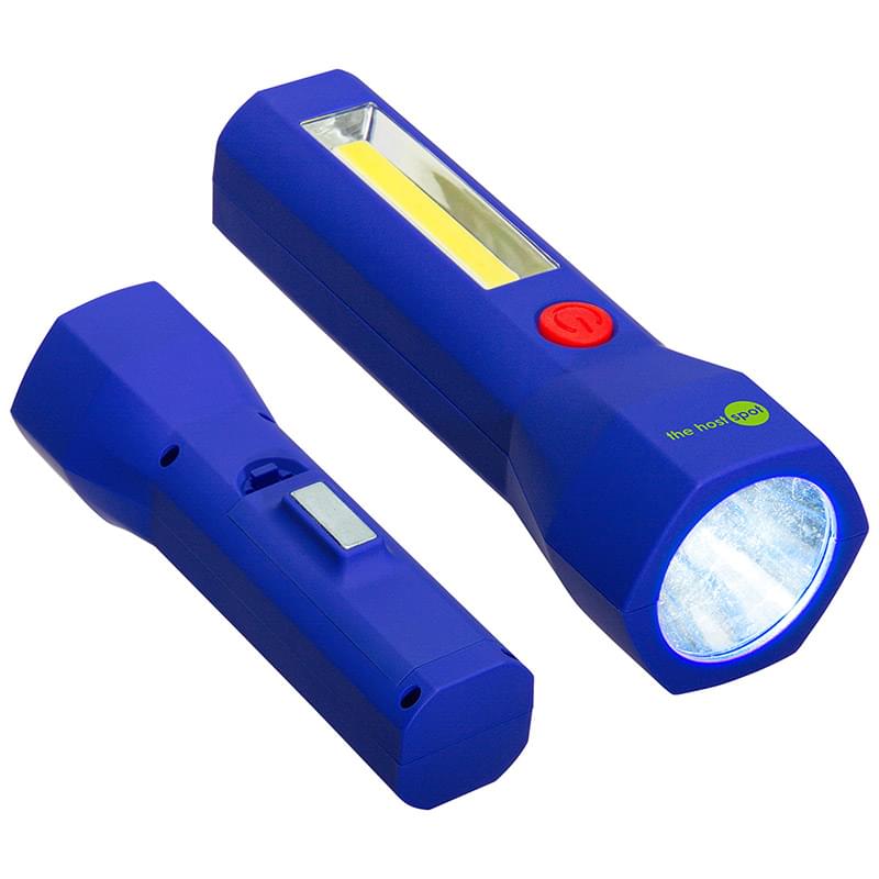 Pulsar Ultralight COB Worklight + LED Flashlight Blue