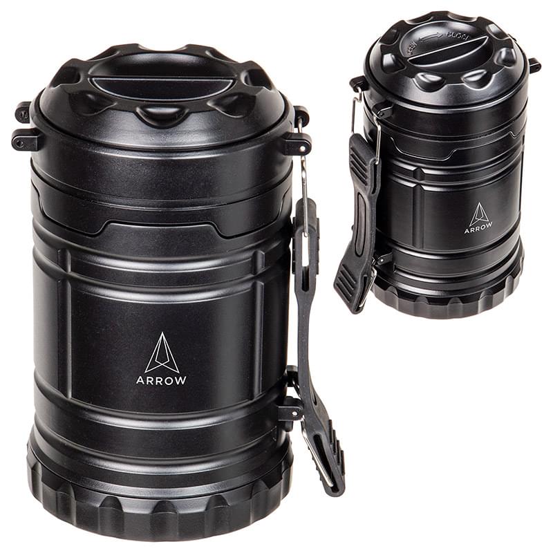 Retro Combo Pop Up Lantern + Flashlight Black