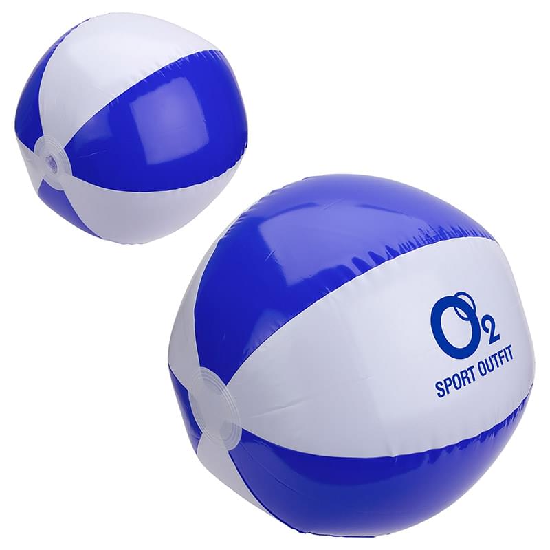 Sunburst 16" Inflatable Beach Ball Blue/White