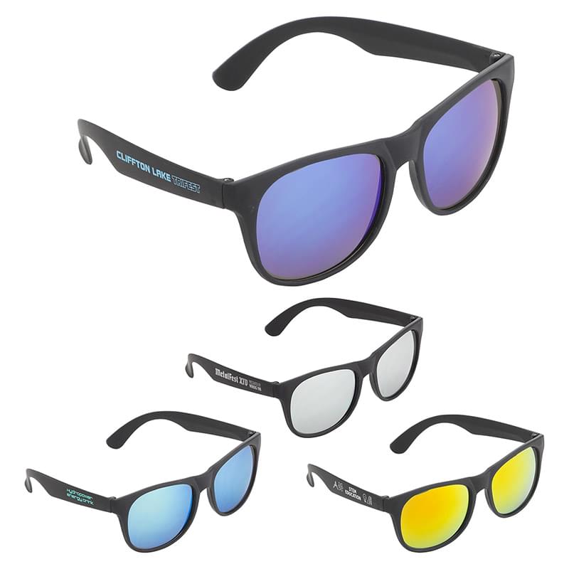 Palmetto Colored-Lens Sunglasses Blue