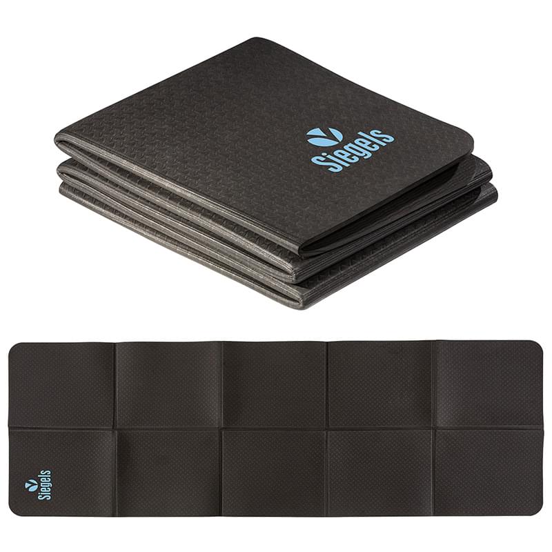 Serenity Foldable Yoga Mat Dark Gray