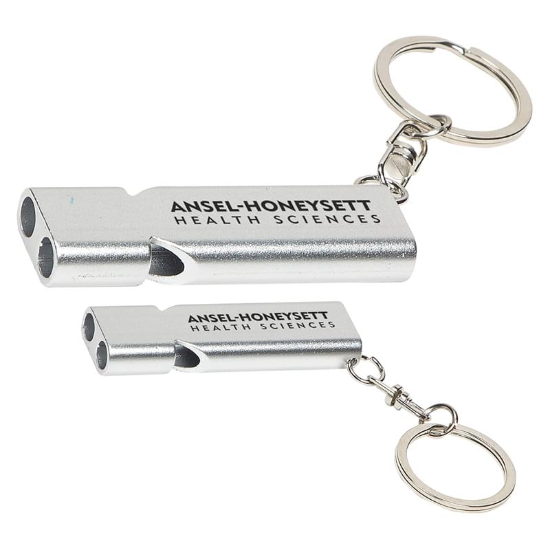 Quick-Alert Safety Whistle Silver