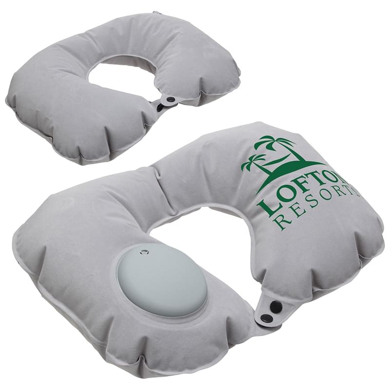 Air Pump Inflatable Neck Pillow