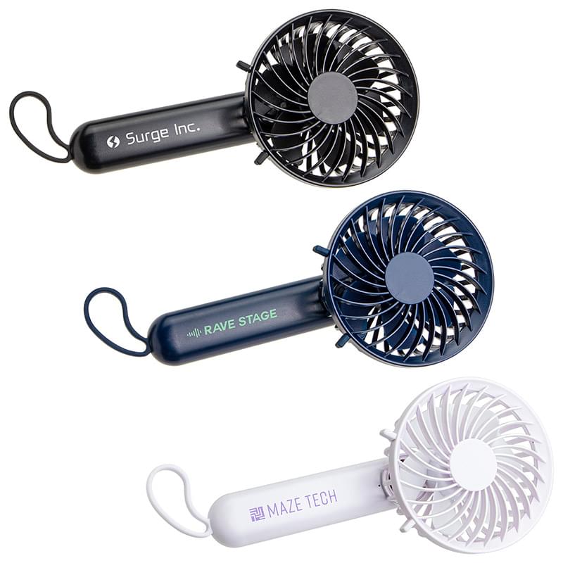 Quiet Breeze Rechargeable Hand Fan