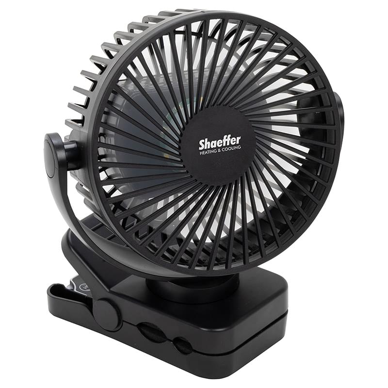 Zephyr Clip Fan Black