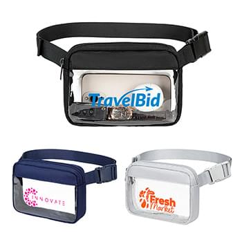 AeroLOFT Clear View Crossbody Belt Bag
