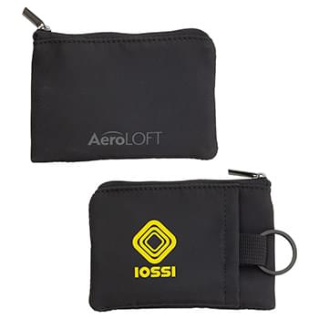 AeroLOFT Jet Black Stash Key Wallet Black