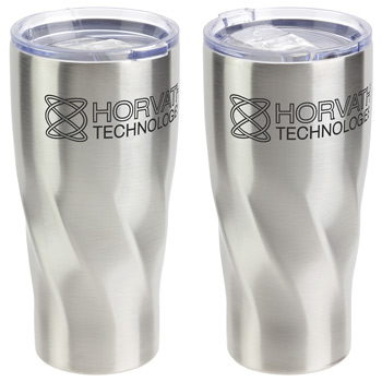 Helix 20 oz Vacuum Insulated Tumbler Silver
