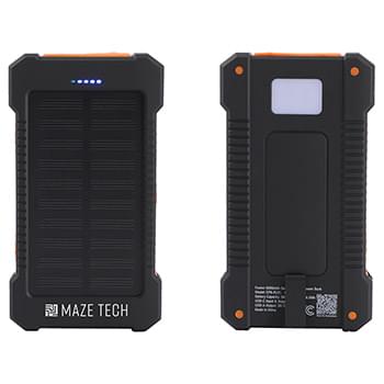 Fusion 5000mAh Solar-Charging Power Bank