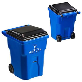 Trash Container Stress Reliever Blue