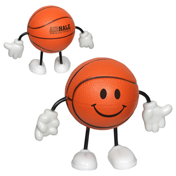 Basketball Stress Reliever Figure