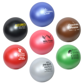 3" Pearl Color Stress Balls