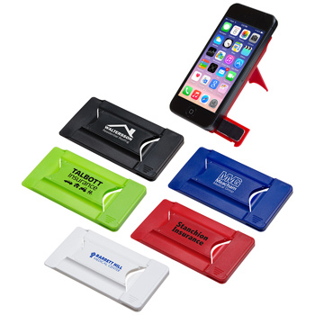 Smart Mobile Wallet w/Phone Stand & Screen Cleaner