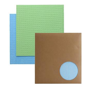Swedish All-Natural Dishcloths Blue/Green