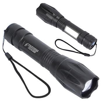 Best Buddy Tools Duo Beam Rechargeable LED & COB Flashlight Black