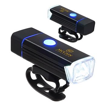 Flare Rechargeable Front Bike Light Black
