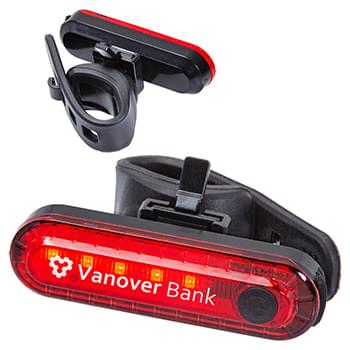 Lucent Rechargeable Bike Taillight Black