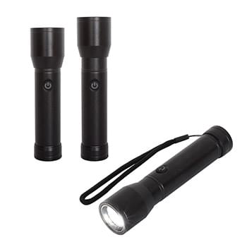 Best Buddy Tools Rechargeable Super Beam Flashlight Black