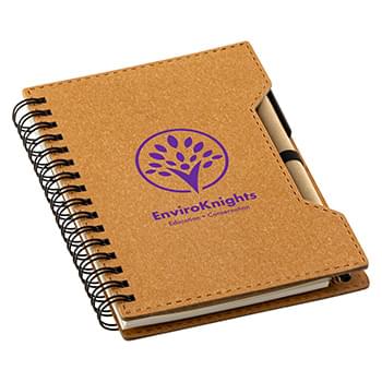 Agenda Recycled Spiral Notebook Brown