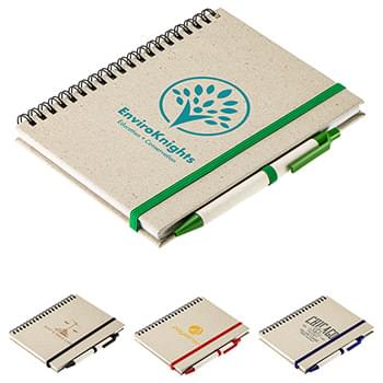 Prairie Fragrant Grass Recycled Spiral Notebook